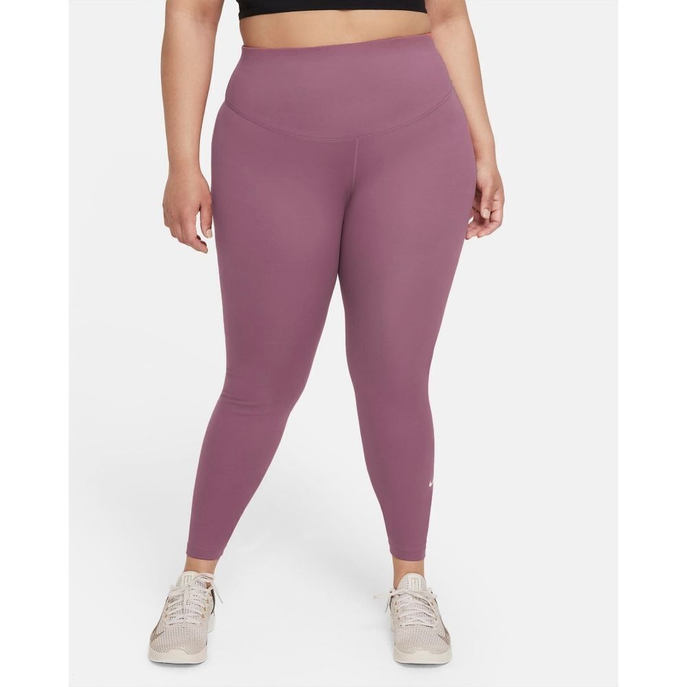 New! NIKE One Plus Size Women's Training Leggings Active Pants Stretchy Fabric